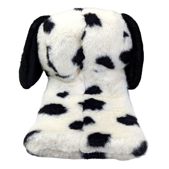 Vintage A&A Aurora Dalmatian Hand Puppet Plush Spots Brown Eyes Floppy Ears 10" - Picture 5 of 9